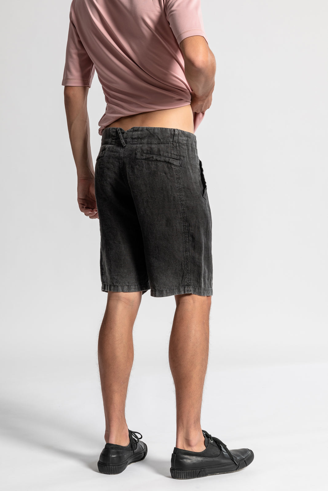 ss24 Linen Bermuda Shorts