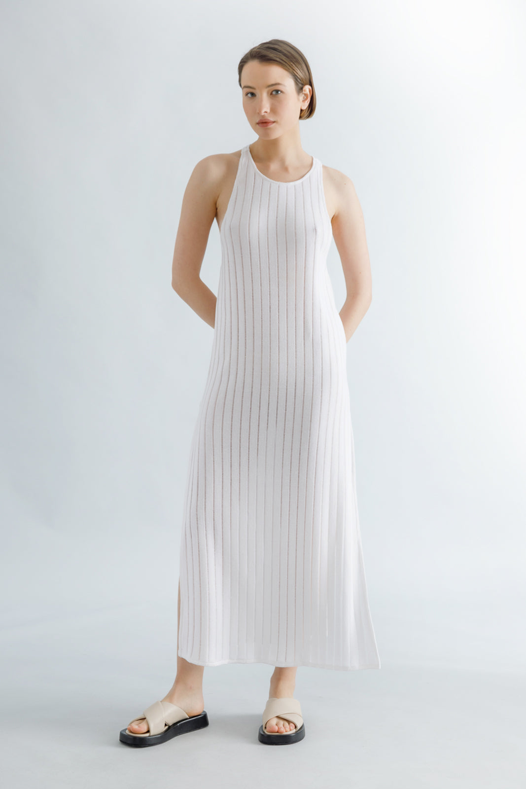 Straight Cotton Dress.